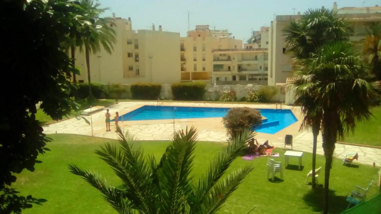 Luminoso Apartamento Playa Torrecilla. Con Piscina Nerja Exterior foto